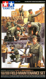 1:48 German Tank Crew Field Maintenance Set (WWII)