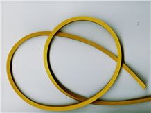 Gummi 4 x 4 mm Silberpreis pro 1 m