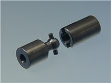 Kopplung von zwei Teilen 3,2 / 3 mm