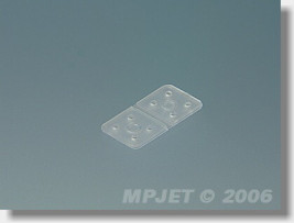 Biegen kleinen Ruderscharnier (Packung mit 6)