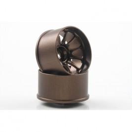 Mini-Z Felgen breit Bronze 2.0 Set Off - Paar