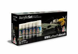 Acryl Set WWll Luftwaffe Aircraft 6x20ml