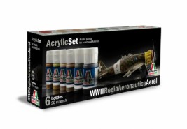 Acryl Set WWll Regia Aeronautica Aerea 6x20ml