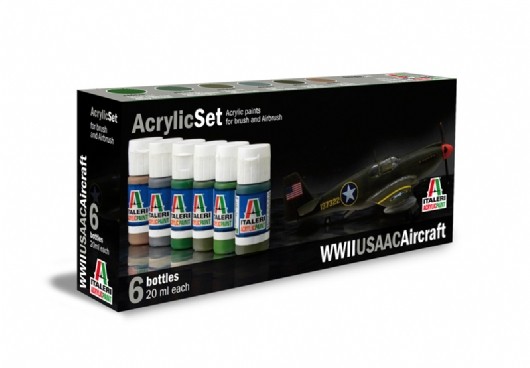 Produkt anzeigen - Acryl Set WWll USAAC Aircraft 6x20ml