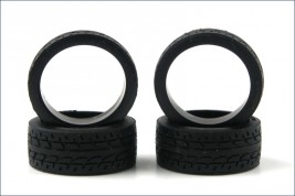 Mini-Z Racing - Front Radial Tyres 30 Shore (4pcs)