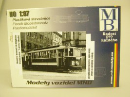 1:87 Stavebnice historické tramvaje Ringhoffer