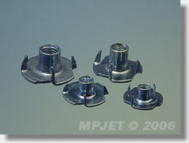 Blindmuttern M3 - 4 Stück