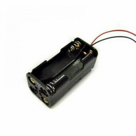 Ladetasche für 4 x AAA-Batterie