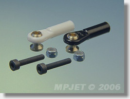 Kulový čep V1 M3/3 krátký (2 ks)