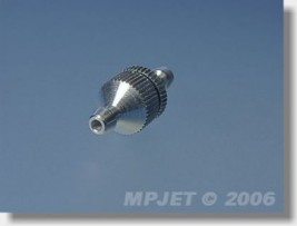 Der Kraftstofffilter ein kleiner Metall
