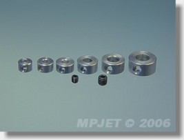 Stellring Legierung 3 mm - 4 Stück