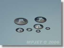 Podložka Quicklock pro hřídel pr.1,5 - 10 ks