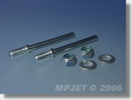 Wellendurchmesser Rädern. 4 mm - 2 Stück