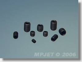 Stavěcí šroub imbus M3x5 - 4 ks