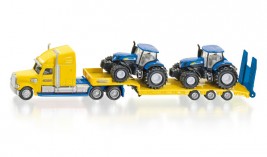 1:87 Truck + 2 New Holland Traktoren