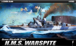 1:350 Queen Elizabeth Class H.M.S. Warspite