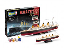 1:700 - 1:1200 RMS Titanic Geschenk-Set (2 Modelle)