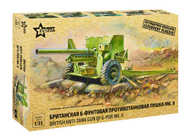 1:35 British Anti-Tank Gun QF 6-PDR Mk.II