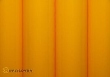 ORACOVER Polyester Covering Film 2.0m (Piper Yellow)