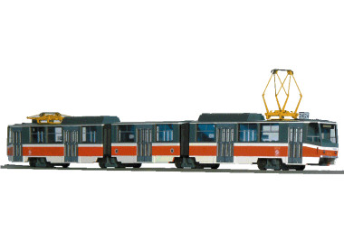 1:87 Straßenbahn ČKD Tatra KT8D5 „DP Praha“, Epoche VI