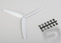 Propeller GWS HD 9x5 grau 3-Blatt (Linkshänder)