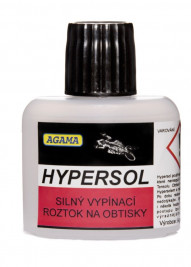 Hypersol - silný vypínací roztok na obtisky 25ml