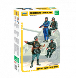 01.35 Sowjet Tank Crew WWII