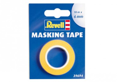 Kreppband ist 10 Meter x 6 mm