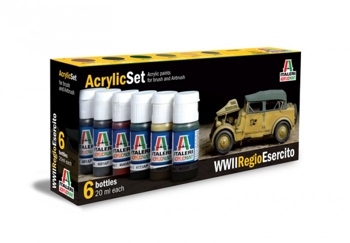 Produkt anzeigen - Acrylic Set Modern WWII Regio Esercito 6x20ml