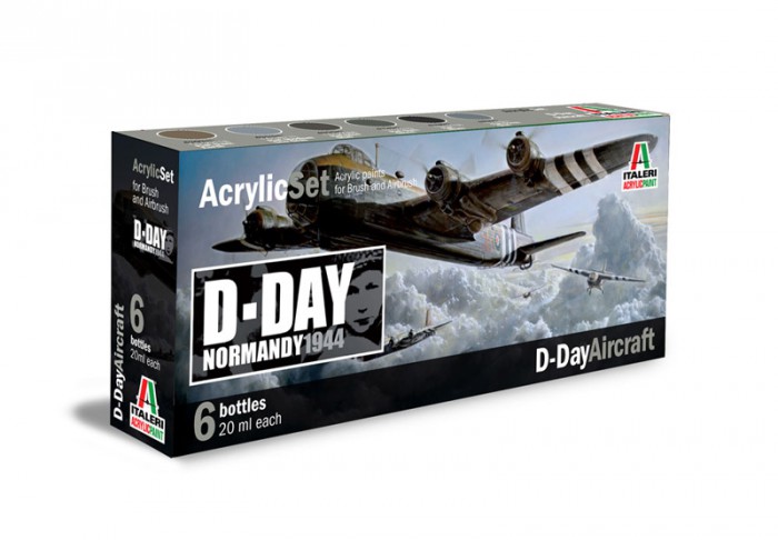 Produkt anzeigen - Acrylic Set D-DAY Aircraft 6x20ml