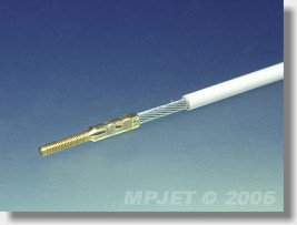 Lankový bowden 3,8/2 s koncovkou M3 (1m)