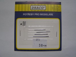 Sada vrtáčků 0,4–0,7 mm (4 ks)