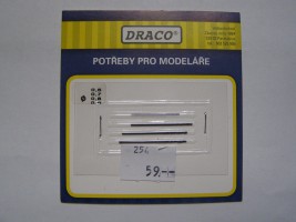 Sada vrtáčků 0,6–0,9 mm (4 ks)