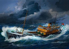 1:142 Northsea Fishing Trawler