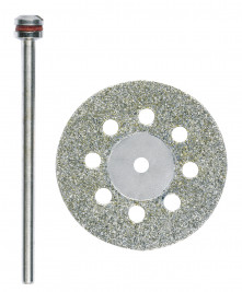 Diamantový řezný kotouč s otvory 38x0,6mm