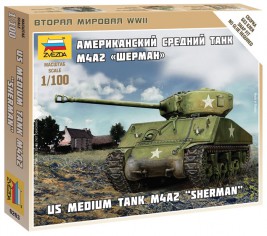 1:100 M4A2 Sherman