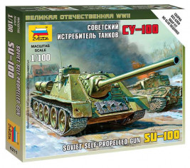1:100 SU-100 Self-Propelled Gun