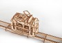 Wooden 3D Mechanical Puzzle - Tram