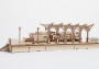 Wooden 3D Mechanical Puzzle - Railway Platform