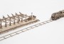 Wooden 3D Mechanical Puzzle - Railway Platform