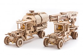 Wooden 3D Mechanical Puzzle - Truck UMG-11 Adition Set
