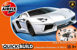 QUICK BUILD Lamborghini Aventador LP 700-4 (White)