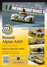 Renault Alpine A443 Le Mans 1978 01.24 - Ausschnitt