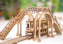 Wooden 3D Mechanical Puzzle – Tram Line