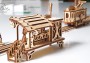 Wooden 3D Mechanical Puzzle – Tram Line