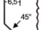 Fréza ohraňovací 45°