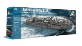 1:35 Schnellboot S-38 Armed with 4.0cm Flak 28 (Bofors)