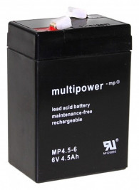 MULTIPOWER 6V/4.5Ah Pb Battery