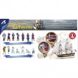Hermione La Fayette: Set of 14 Metal Figures