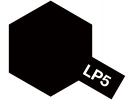 Tamiya Lacquer Paint LP-5 – Semi Gloss Black (10ml)